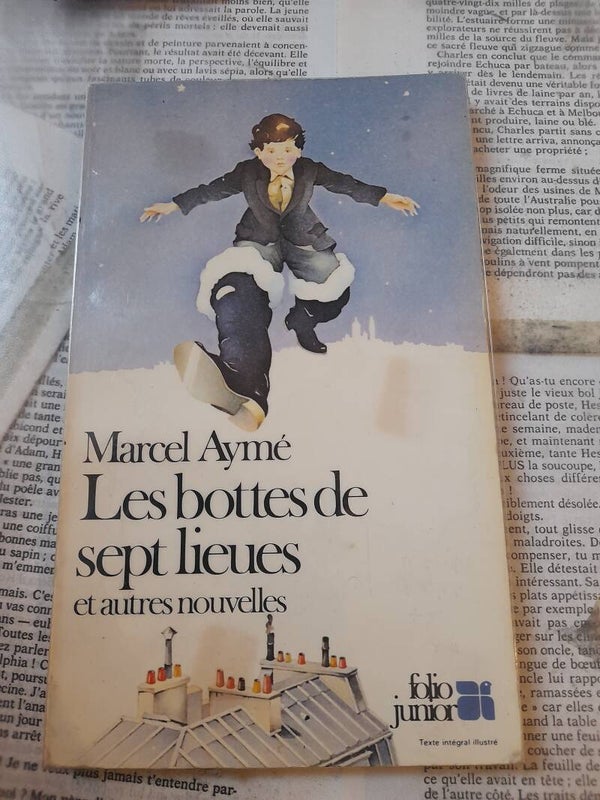 Les bottes de sept lieues et autres nouvelles - Marcel Aymé - Edition Folio Junior- 1980  11ans