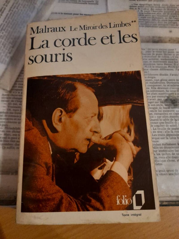 Le miroir des limbes 2 : la corde et les souris - André Malraux - folio - 1976