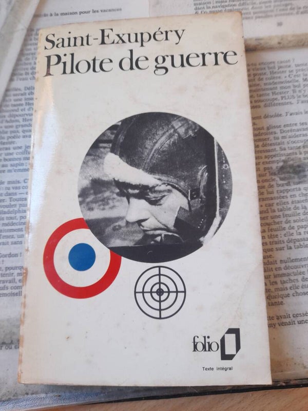 Pilote de guerre- Antoine de Saint Exupéry - Folio - 1976