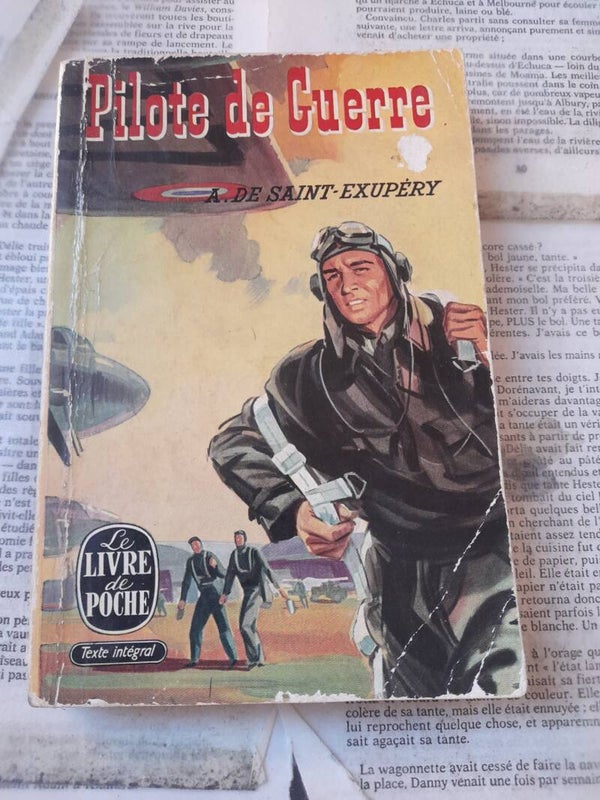Pilote de guerre- Antoine de Saint Exupéry - le livre de poche - 1955