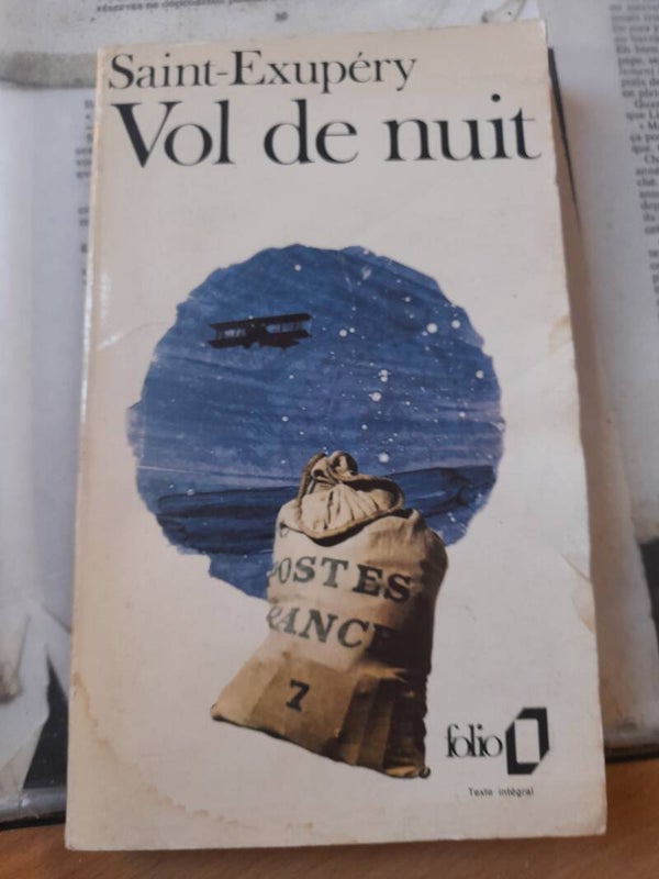 Vol de nuit - Antoine de Saint Exupéry - Folio - 1980