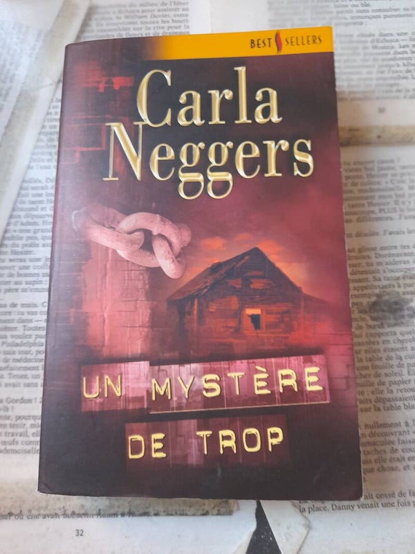 Un mystère de trop - Carla Neggers - Best Sellers Harlequin - 2003