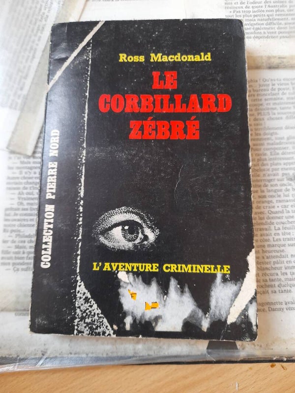 Le corbillard zébré - Ross Macdonald - collection pierre Nord - 1964