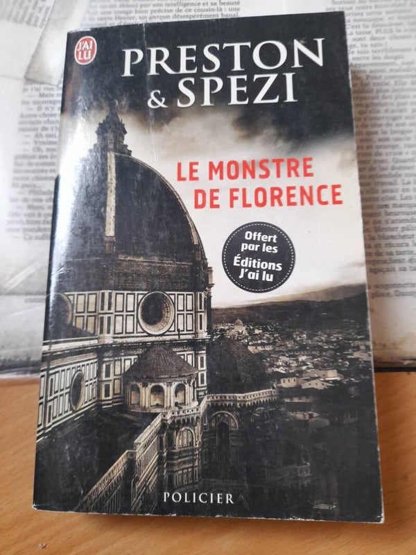 Le monstre de Florence - Douglas Preston et mario Spezi- j'ai lu - 2013