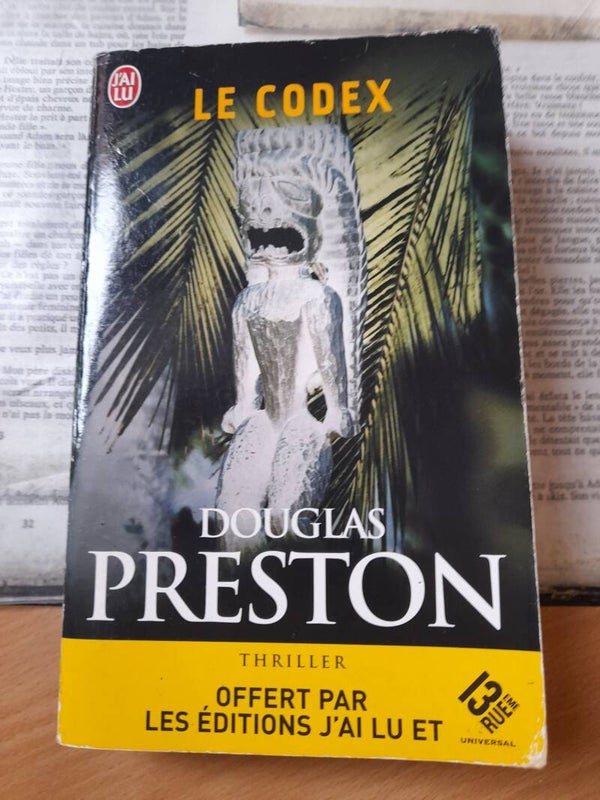 Le codex - Douglas Preston - j'ai lu - 2011