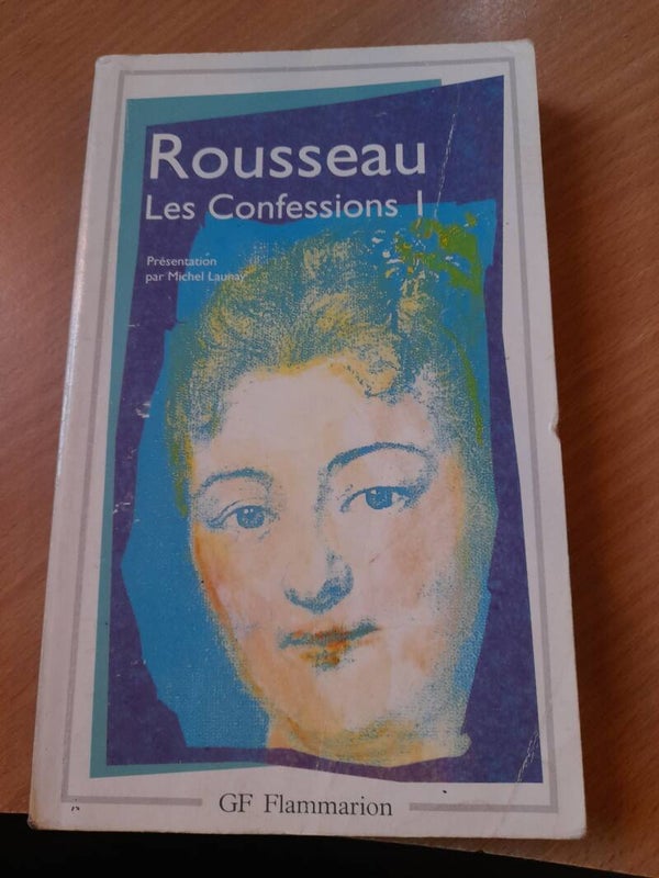 Les confessions - Jean-jacques Rousseau - GF Flammarion- 1991
