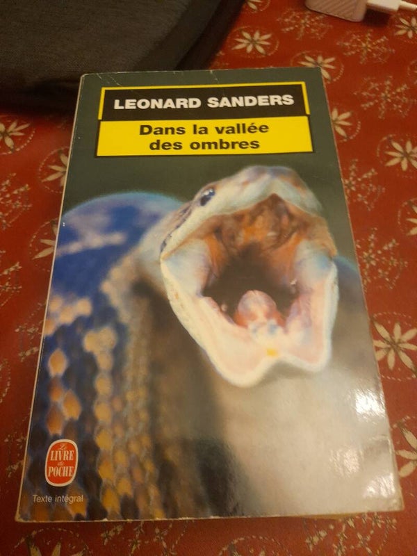Dans la vallée des ombres - Leonard Sanders -Le livre de poche -1998