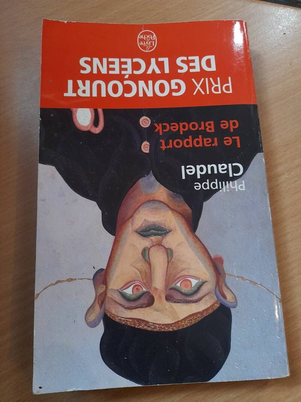 Le rapport de Bordeck - Philippe Claudel - Le livres de poche-2009