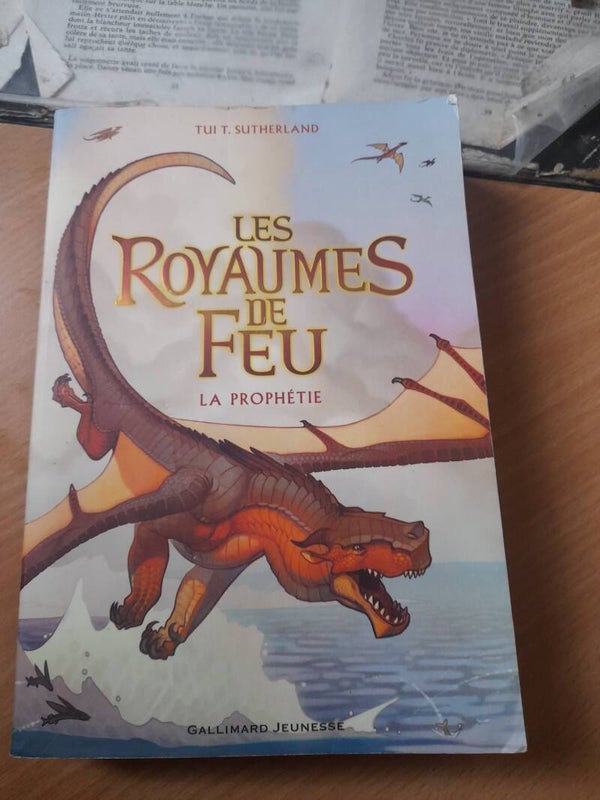 Les royaumes de feu  : La prophétie - Tui T. Sutherland - Gallimard jeunesse - 2015