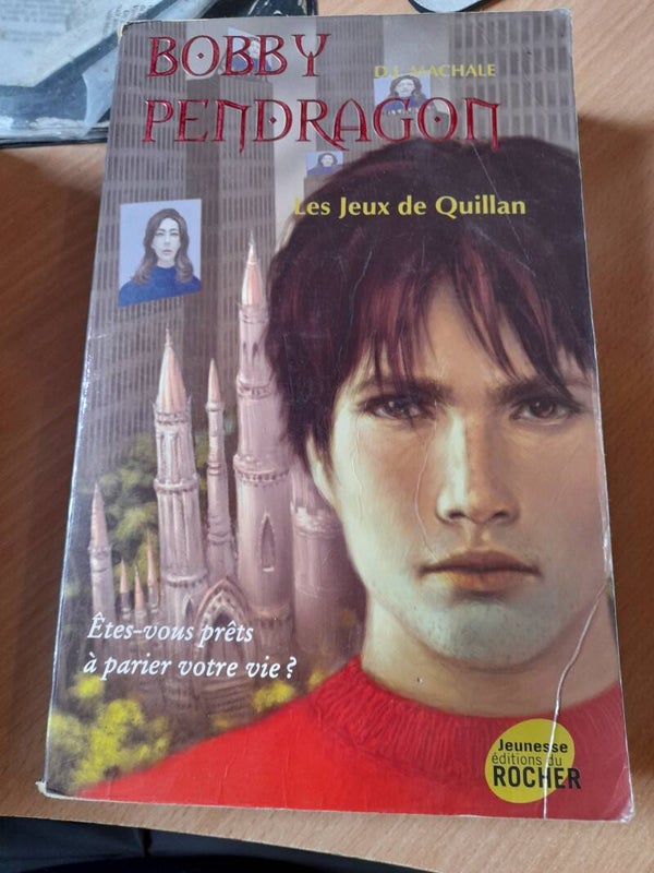 Bobby Pendragon T7 : Les jeux de Quillan - D.J. Machale - éditions du rocher jeunesse - 2007