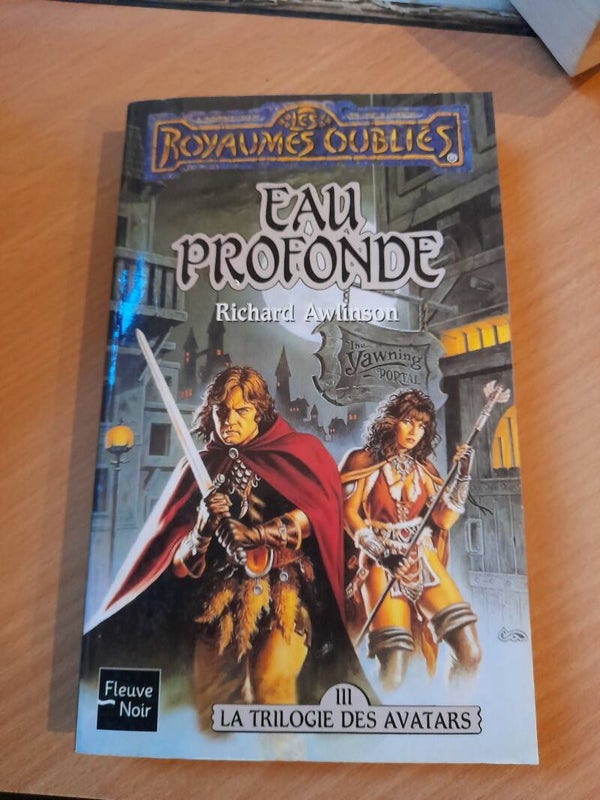 La trilogie des avatars T3 : eau profonde - Richard Awlinson - Fleuve noir - 2002