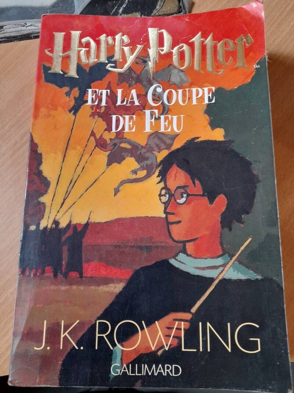 T4 : Harry Potter et la coupe de feu - JK Rowling - gallimard - 2000