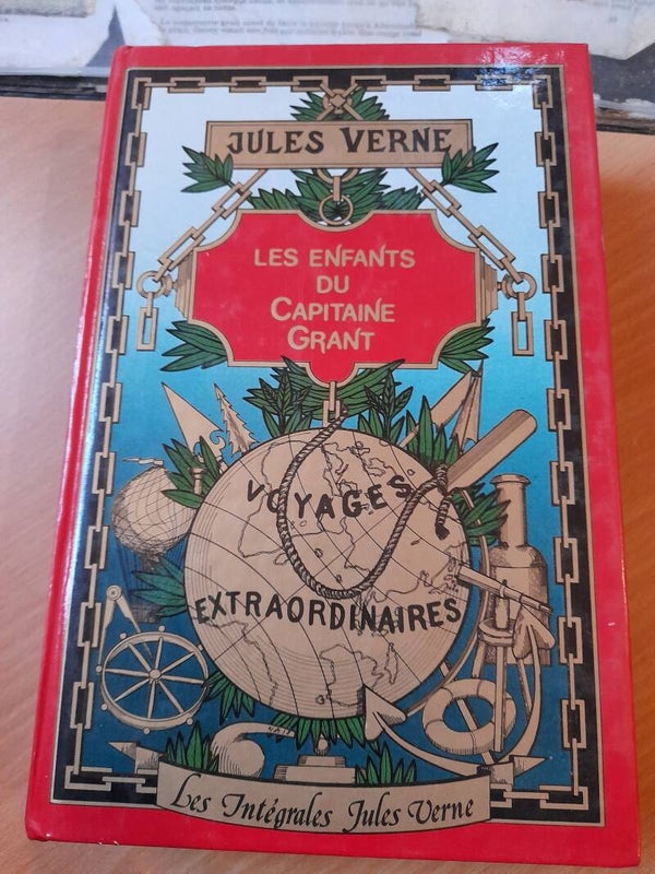 Les enfants du capitaine Grant  -Jules Verne - hachette grandes oeuvres-1977