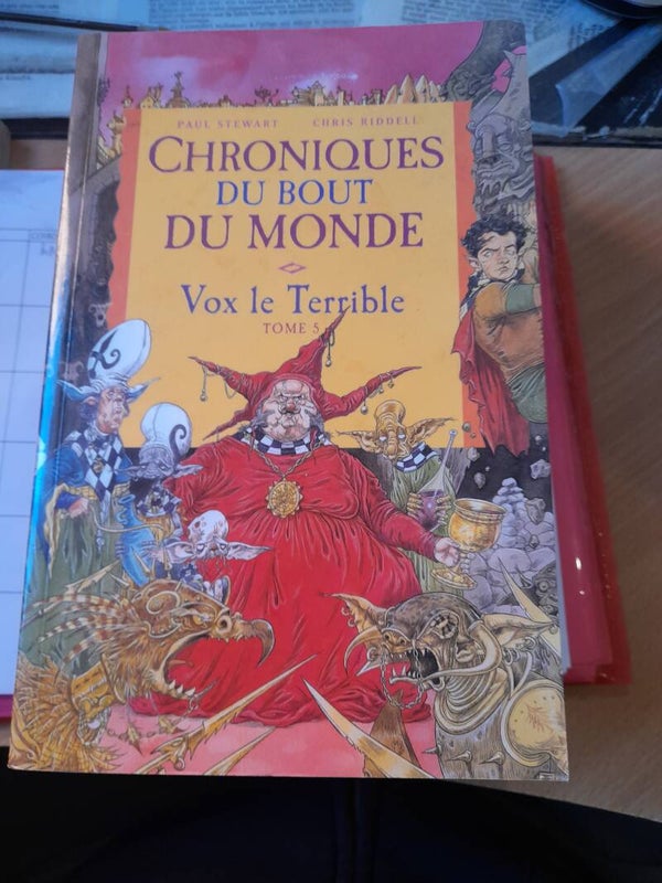 Chroniques du bout du monde T5 Vox le terrible - Paul Steward et Chris Riddell - Milan - 2005