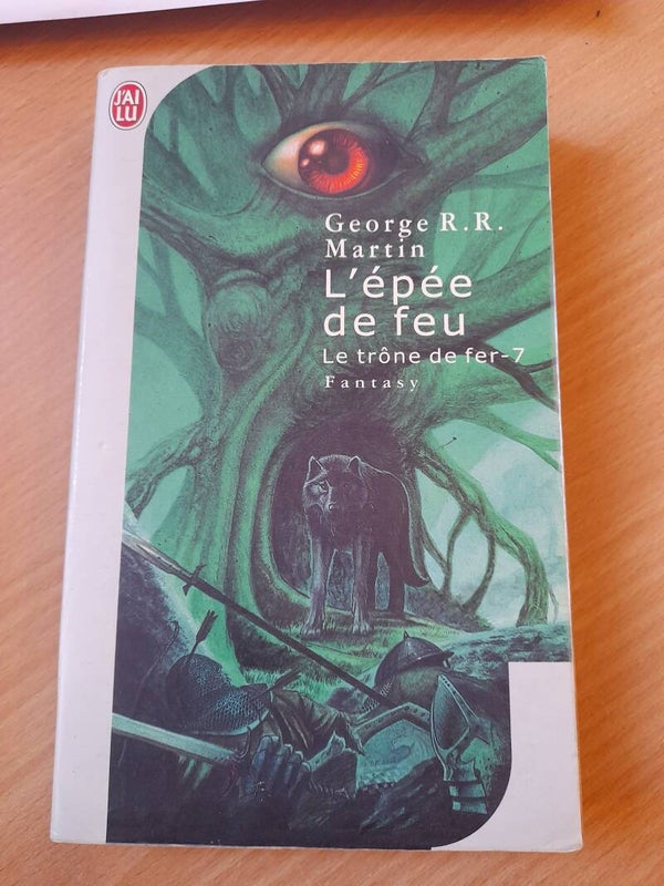 Le trône de fer T7 : l épée de feu - George R. R. Martin -  j ai lu - 2003