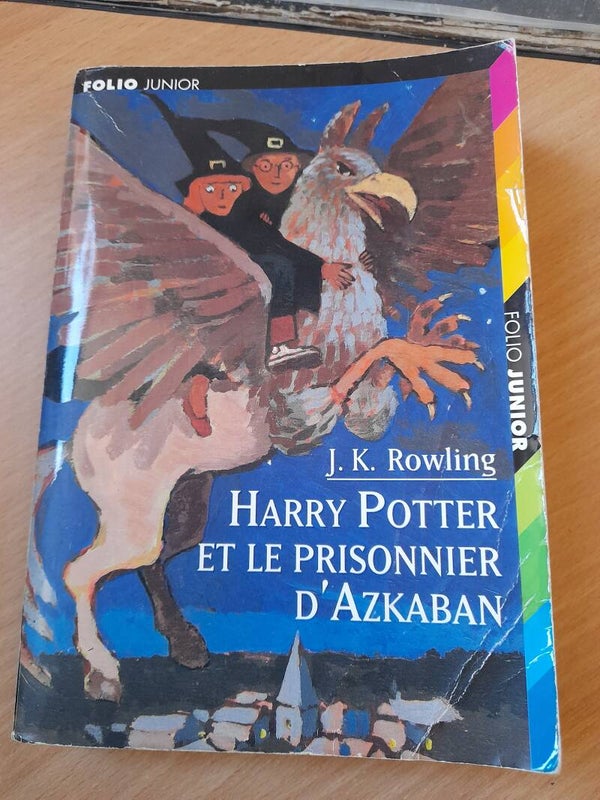 T3 : Harry Potter et le prisonnier d'Azkaban  - JK Rowling - Folio junior - 1999