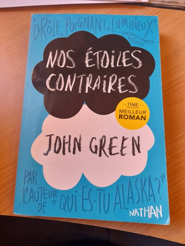 Nos étoiles contraires - John Green  - Nathan - 2014