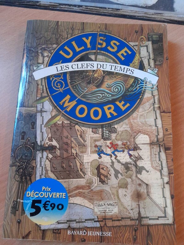 Ulysse Moore T1 : Les clefs du temps - Pierdomenico Baccalario - Bayard jeunesse - 2006   italie