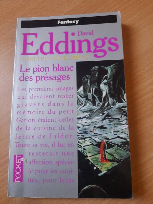 Le pion blanc des présages - David Eddings - pocket - 1990