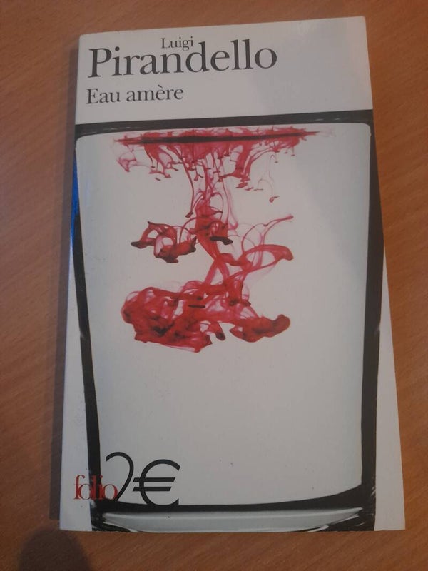 Eau amère- Luigi Pirandello - folio - 2007