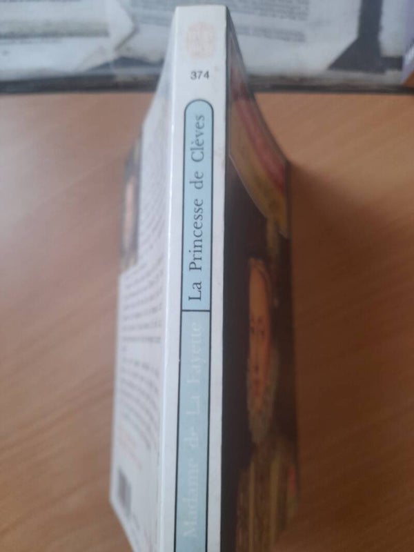 La princesse de Cleves - Madame de La Fayette - Le livre de poche  - 1998