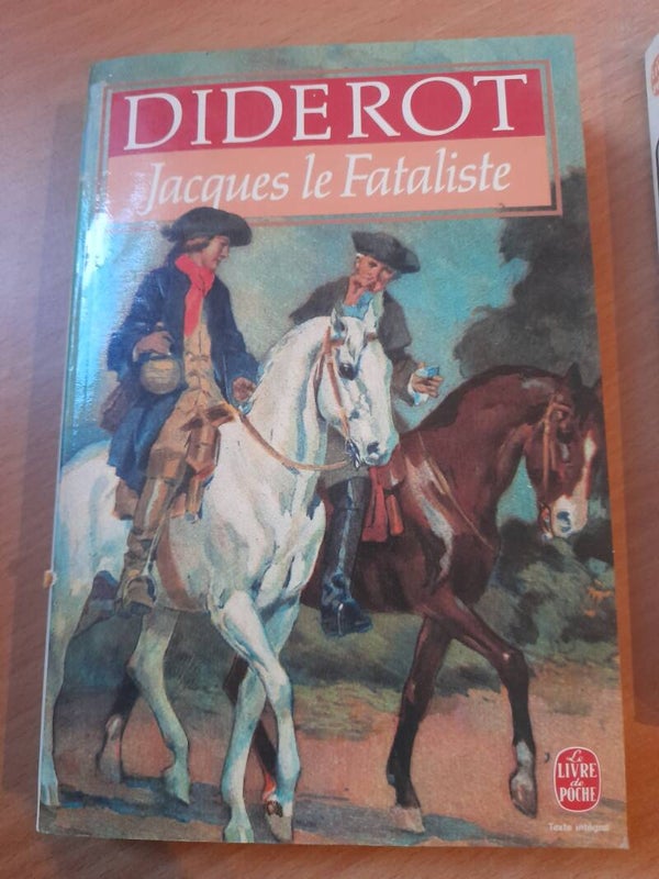 Jacques le fataliste - Diderot - le livre de poche - 1986