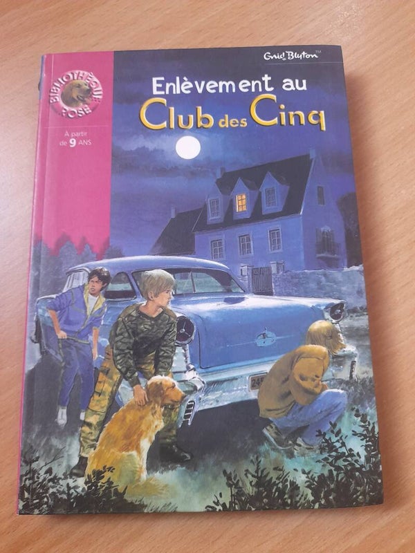 Conspiration au club des cinq  - Enid Bluton - La bibliothèque rose 2001