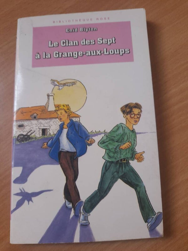 Le clan des Sept à la grange-aux-loups  - Enid Blyton - La bibliothèque rose 1995