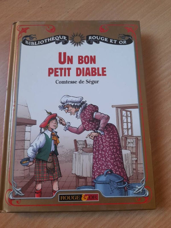 Un bon petit Diable - La Contesse de Ségur- bibliothèque rouge et or - 2010