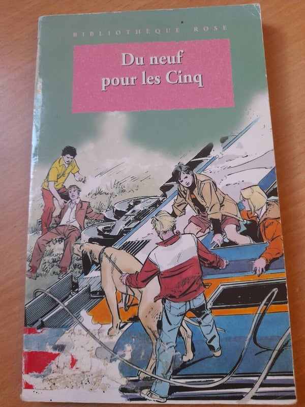 Du neuf pour les cinq  - La bibliothèque rose 199p- Dès 8 ans