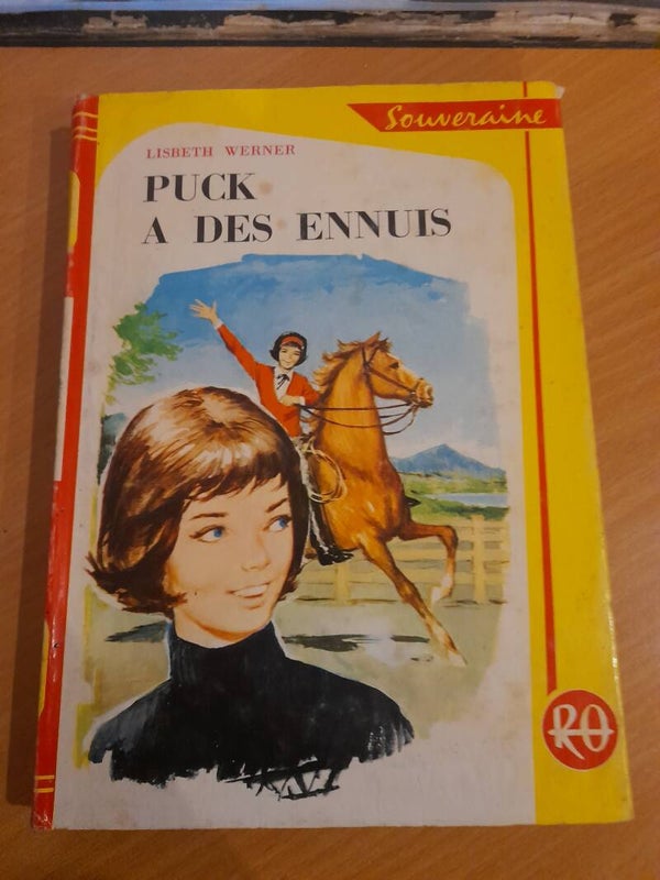 Puck a des ennuis - Lisbeth Werner - rouge et or souveraine - 1965