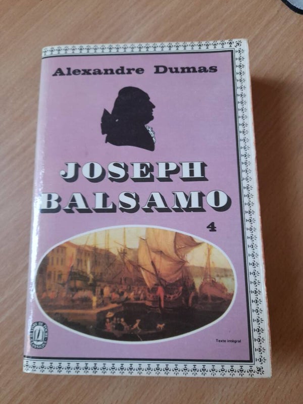 joseph Balsamo T4  - Alexandre Dumas -Livre de poche  - 1967