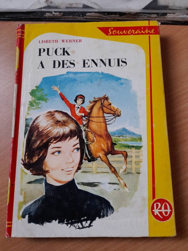 Puck a des ennuis - Lisbeth Werner - rouge et or souveraine - 1965