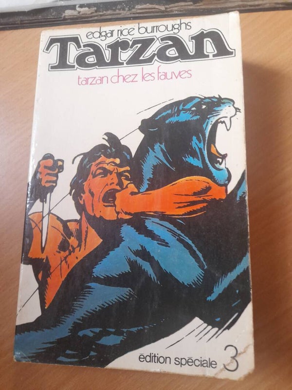 Tarzan T3 : Tarzan chez les fauves - Edgar Rice Burrought - éditions Publications premières-  1970