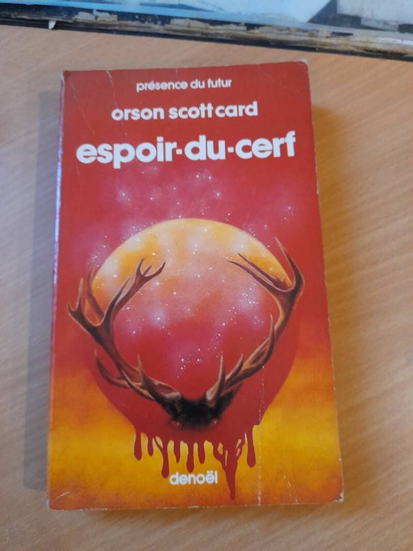 Espoir-du-cerf- Orson Scottcard - Denoël présence du futur - 1984