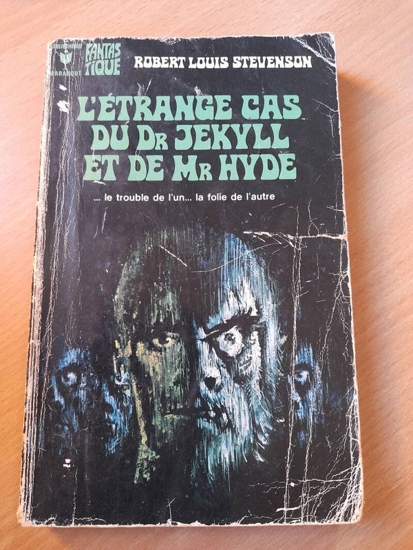 L'étrange cas du Dr Jekyll et de Mr Hyde  - Robert Louis Stevenson - Marabout Fantastique - 1970
