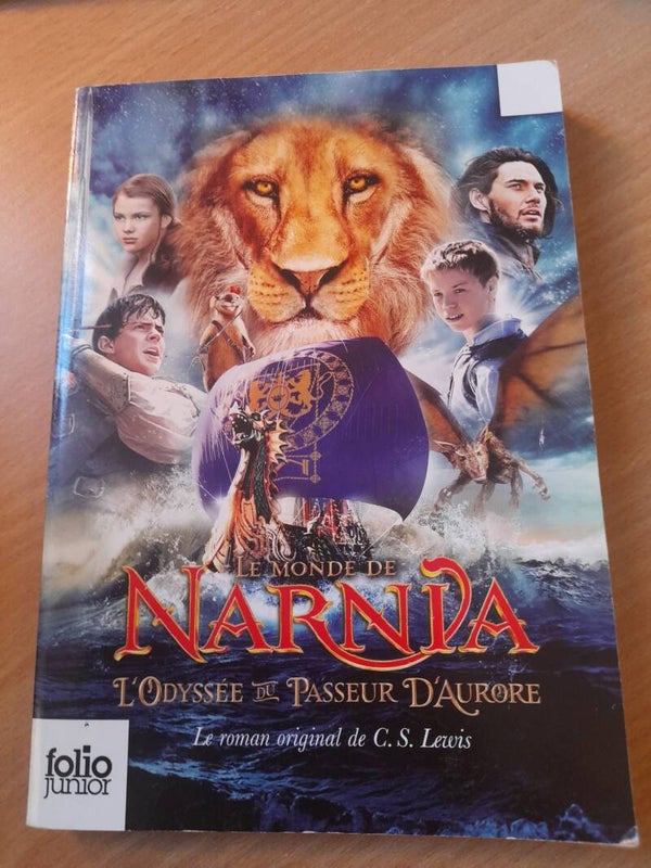 Le monde de Narnia T5 : L'Odyssée du passeur d'Aurore  - C. S. Lewis - folio junior - 2010