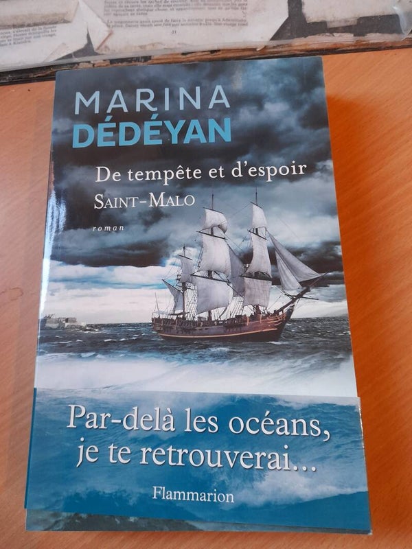 De tempête et d'espoir - Marina Dédéyan - Flammarion -2013