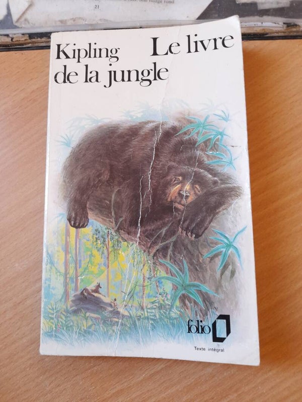 Le livre de la jungle - Rudyard Kipling - folio - 1986