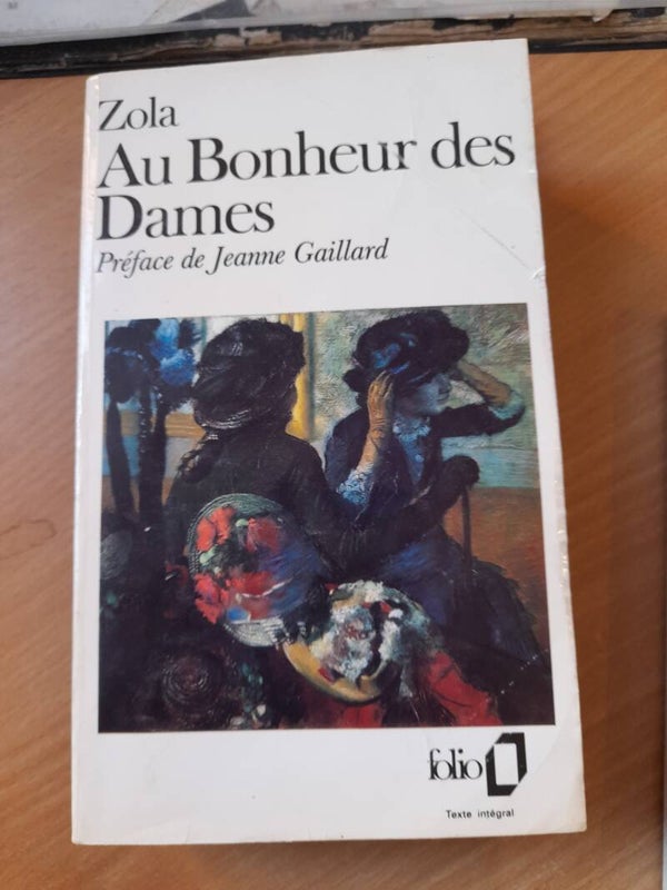 Au bonheur des dames- emile Zola - folio -'1992