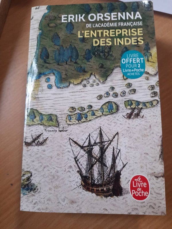 L'entreprise des indes - Erik Orsenna - Le livre de poche - 2023