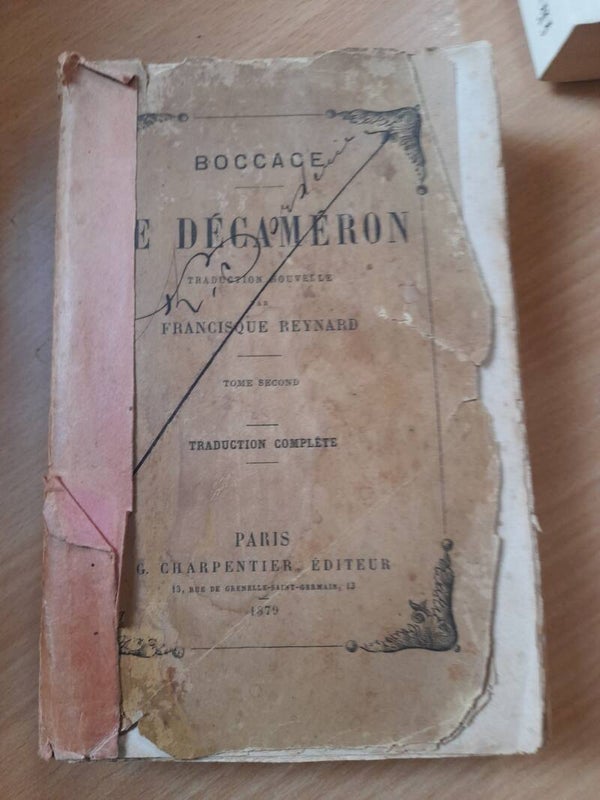Le décaméron - Boccace - G. Charpentier éditeur - 1879
