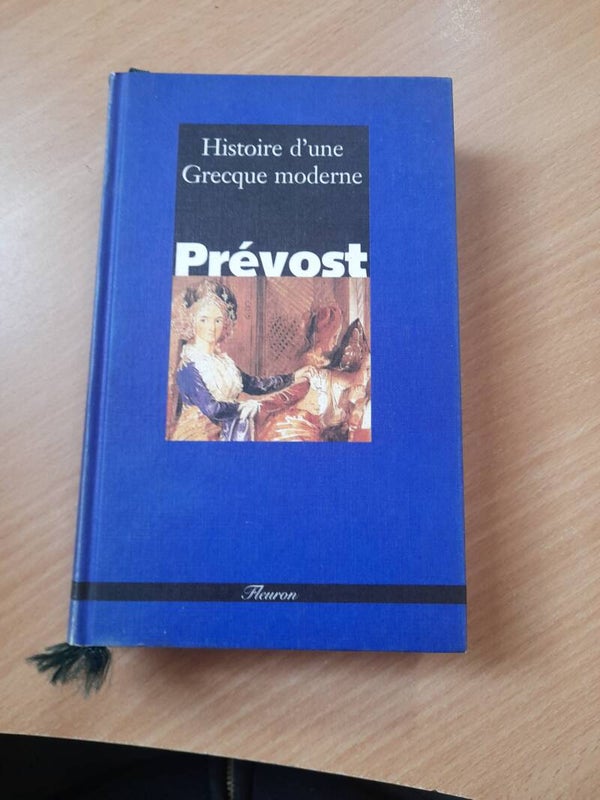 Histoire d'une Grecque moderne - Abbé Prévost - Le livre de poche  - 1997