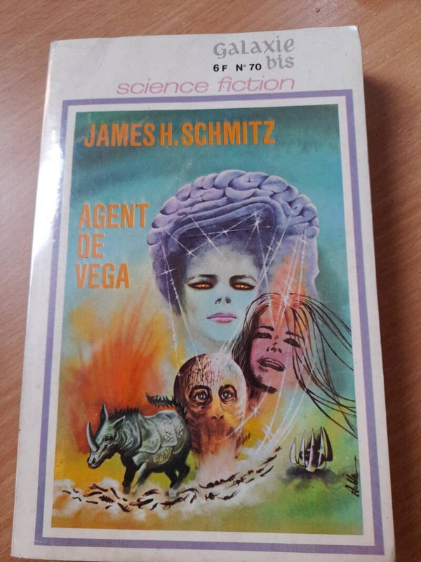 Agent de Vega - James H. Schmitz - Galaxie - 1970