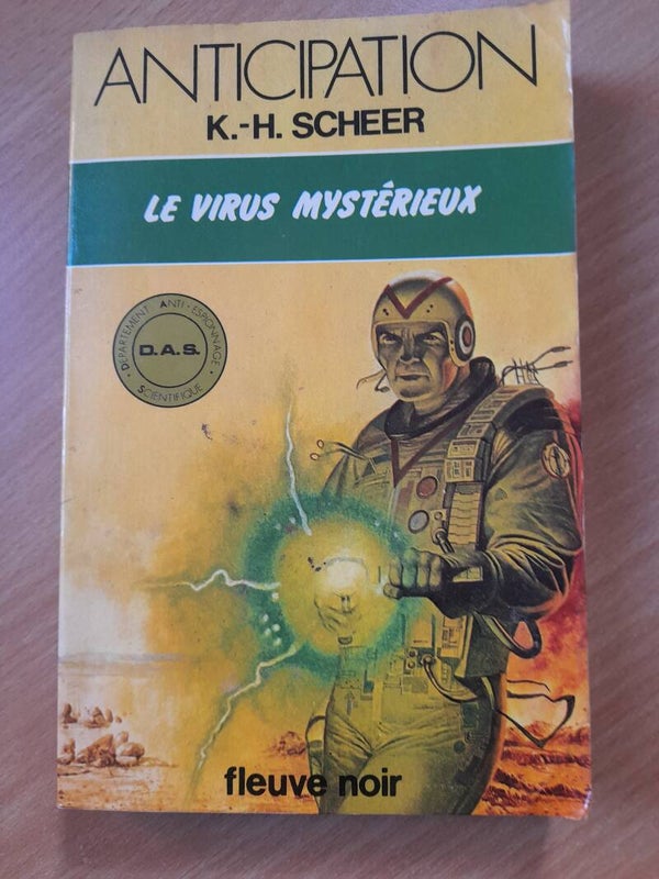 Le virus mystérieux  - K.H. Scheer - Fleuve noir anticipation - 1979