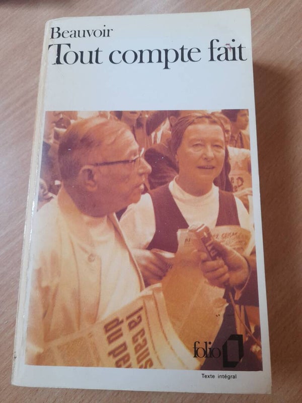 Tout compte fait - Simone de Beauvoir - Folio  - 1980