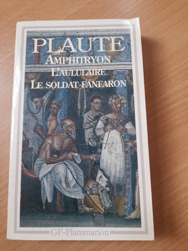 Amphitryon /L'aululaire et le soldat fanfaron - Plaute - GF Flammarion - 1991