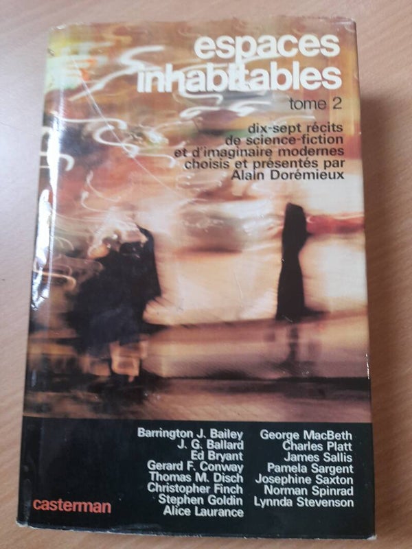 Espaces inhabitables T2 (anthologie) - Alain Dorémieux - Casterman -1973