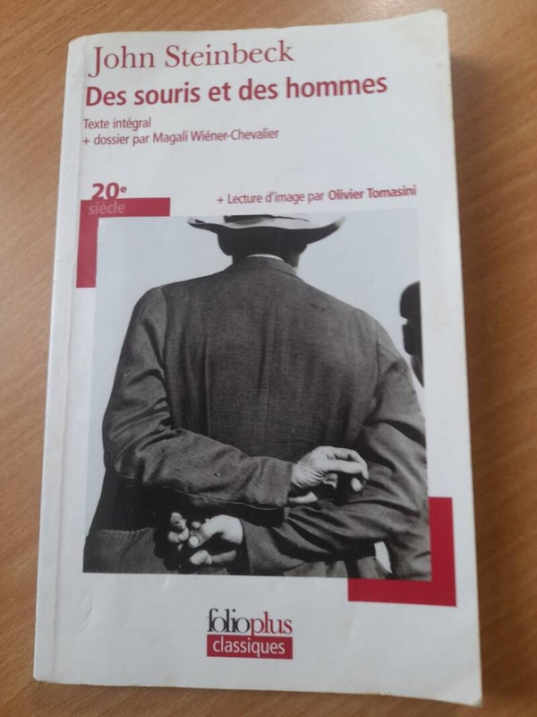 Des souris et des hommes - John Steinbeck -folio plus classique - 2013