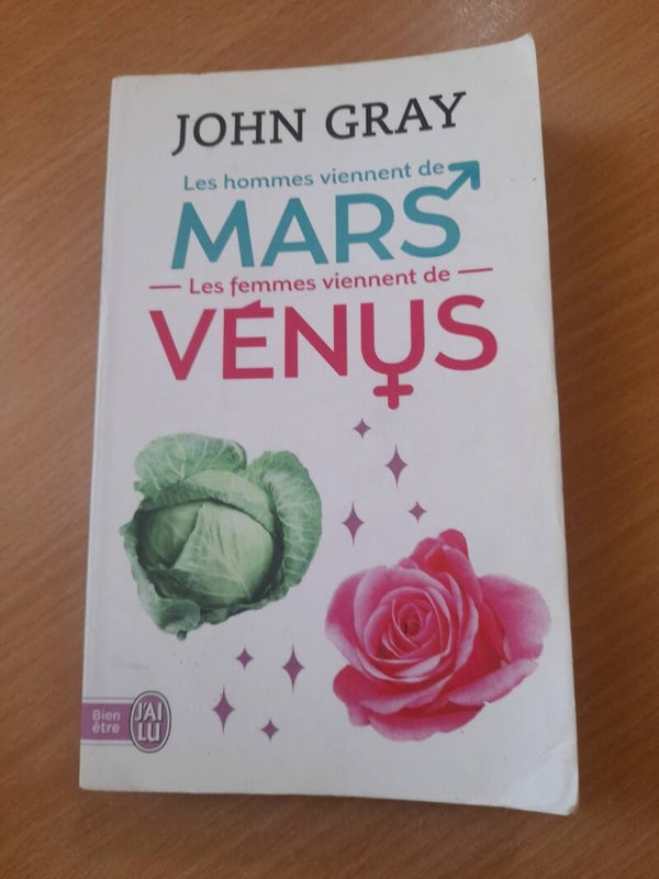 Les hommes viennent de Mars les femmes viennent de Venus - John Gray - J'ai lu bien être -2015